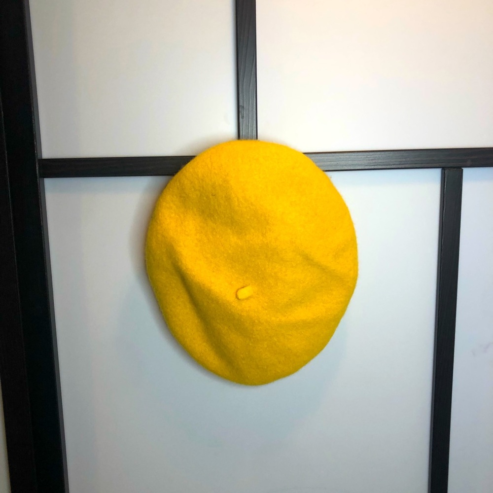 Yellow Beret Hat